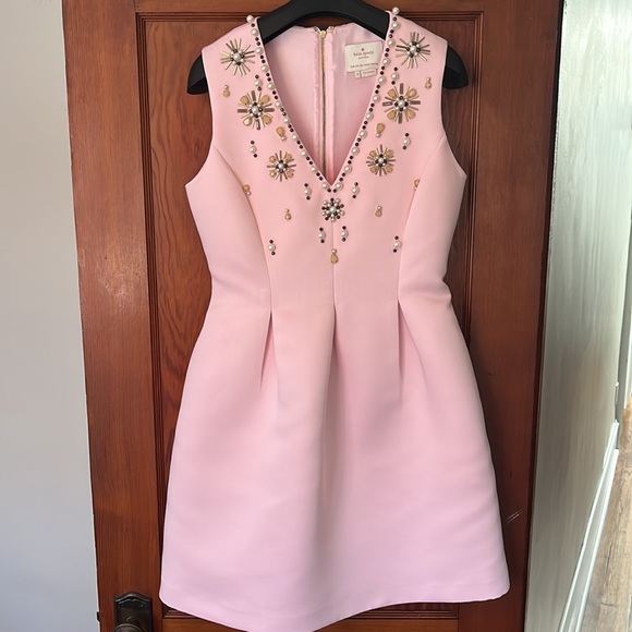 Kate Spade | Pink Pearl Dress | Size 6 - Picture 4 of 5